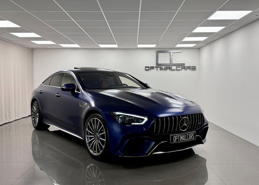 Mercedes-Benz AMG GT 63 Coupé 4M+ 585HK Designo Matte-Blue