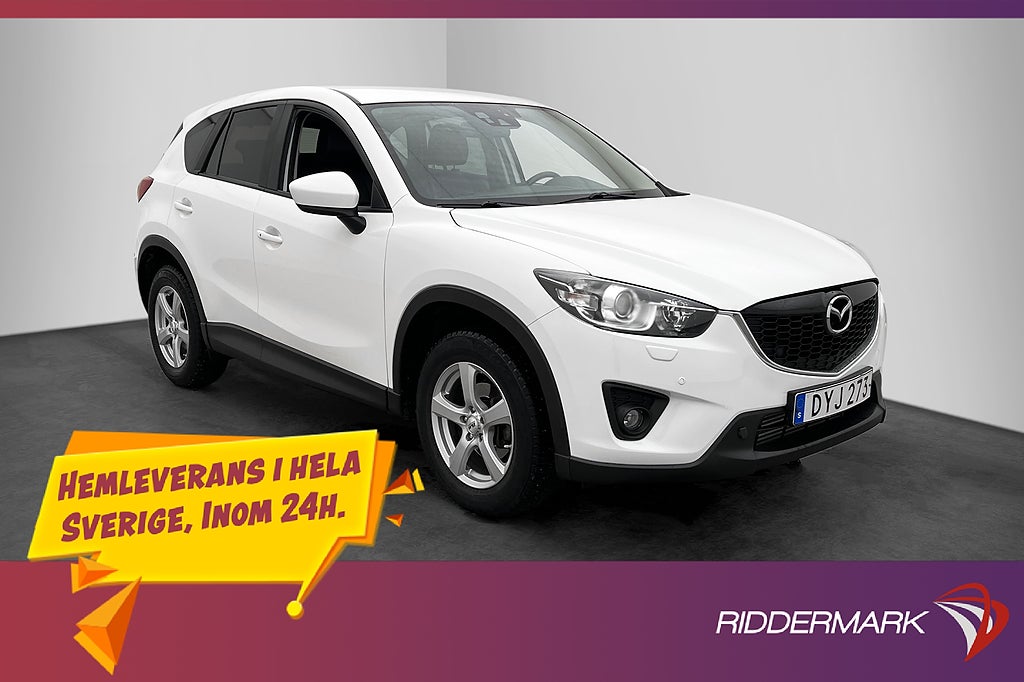 Mazda CX-5 2.2 SKYACTIV-D 175hk AWD Läder Kamera Navi Drag