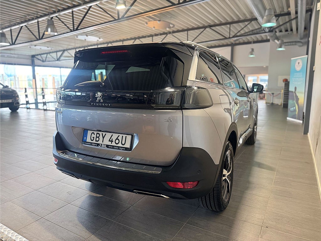 Bild på Peugeot 5008 GT 1.2 PT 130hk Aut - 7-SITS, B-KAMERA, CARPLAY