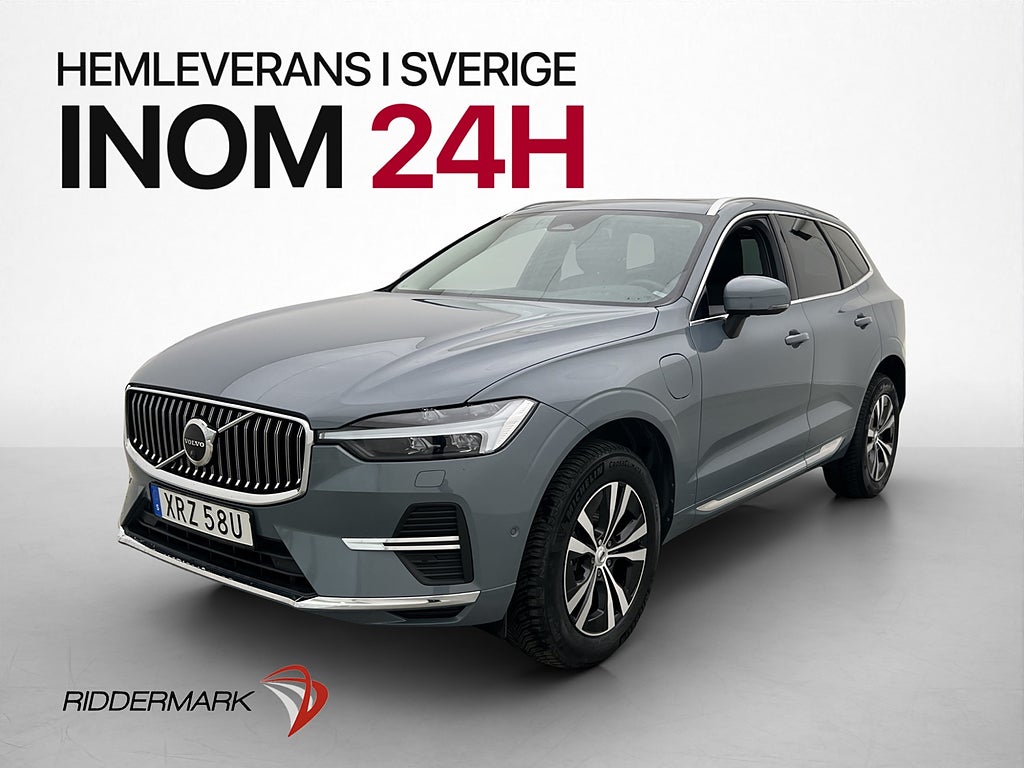 Volvo XC60 Recharge T6 AWD 350hk Värmare Pano Drag Skinn 360