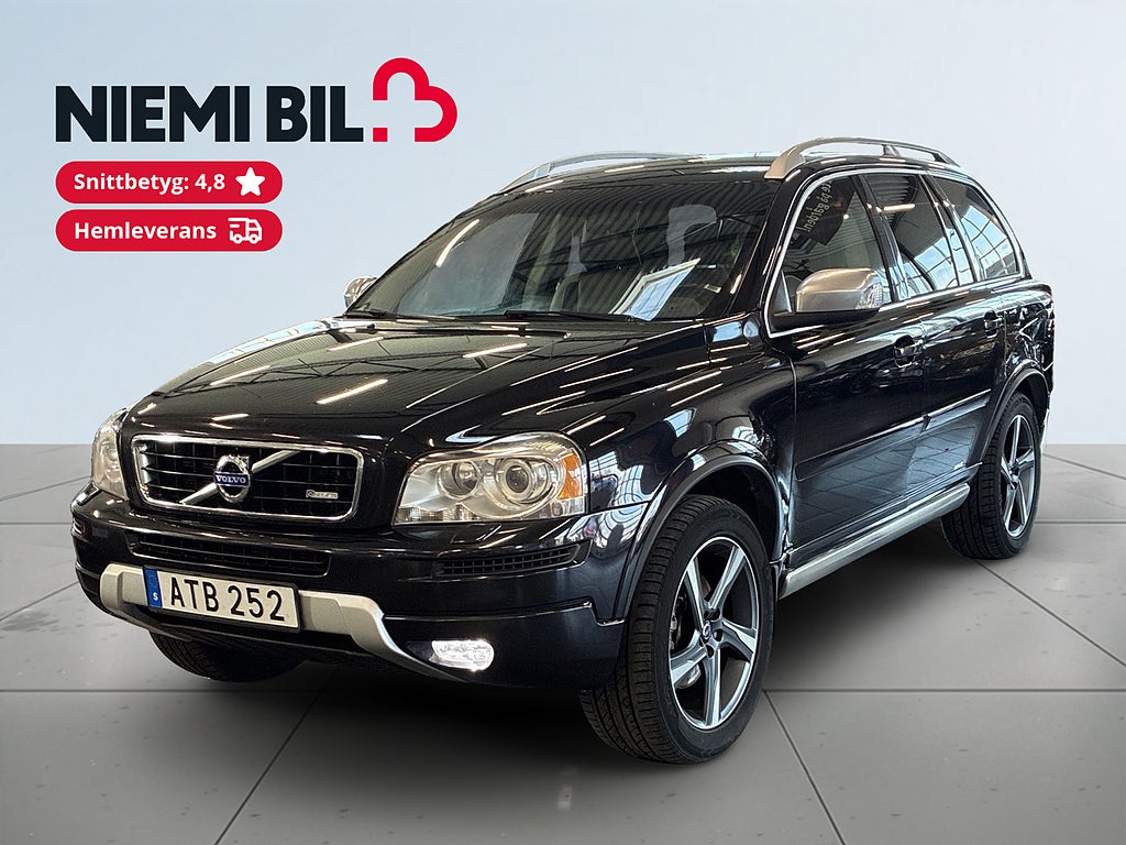 Volvo XC90 7-seater D5 AWD Geartronic R-Design S&V/Drag/Dvärm/VOC