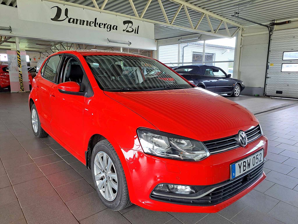 Volkswagen Polo 5-dörrar 1.2 TSI Automat/Drag/Backkamera/Euro 6