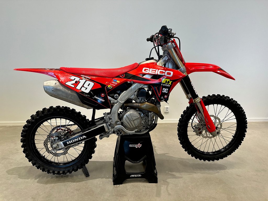 Honda CRF 450, Endast 9 timmar, RÄNTEFRITT 