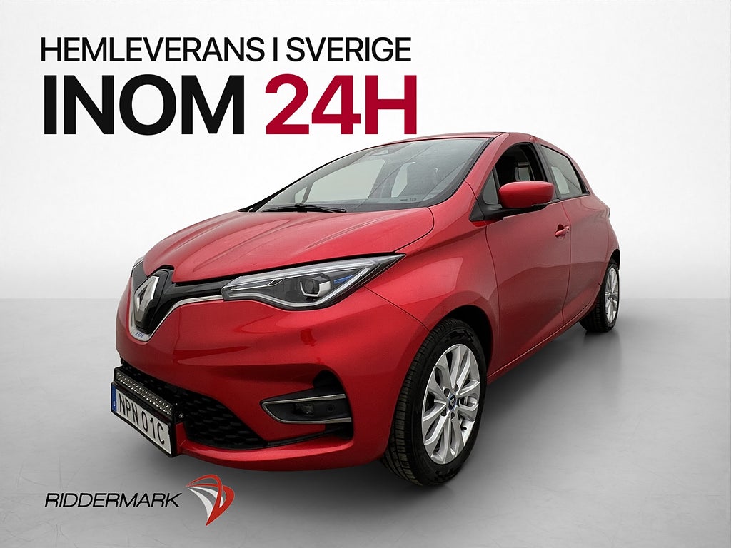 Renault Zoe R110 52 kWh Kamera Friköpt Batteri 1 brukare