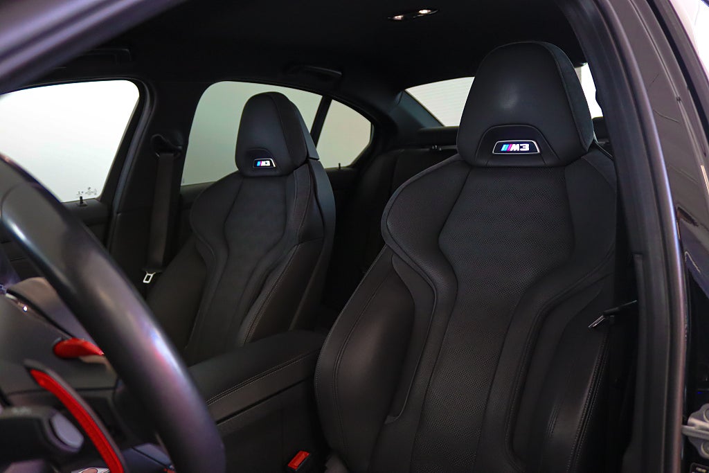 BMW M3 Competition xDrive 1 Ägare H/K M Drive Pro Kolfiber