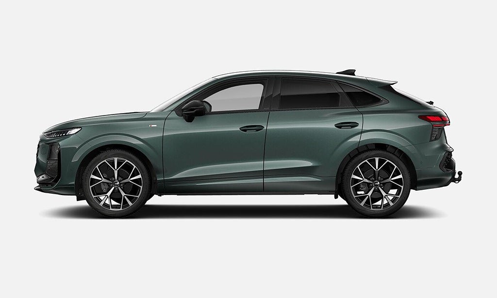 Audi Q3 Salviagrön sportback med modern karaktär