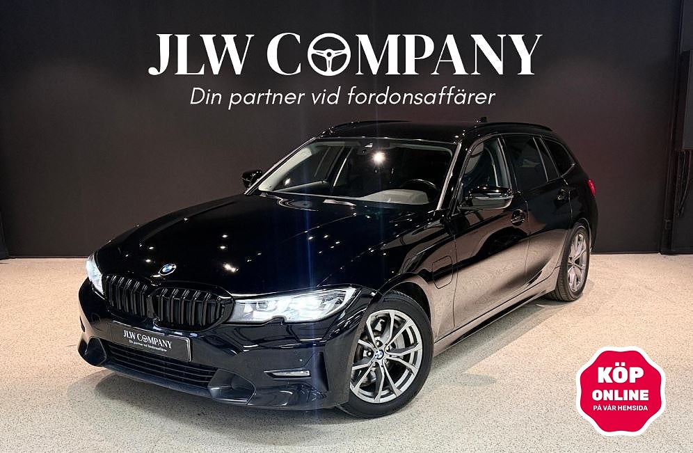 BMW 330e 420hk Steg 1 optimerad Touring Steptronic Sport line 