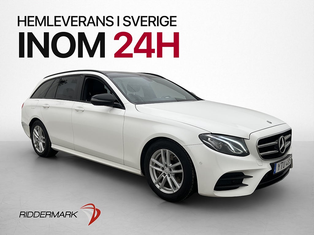 Mercedes-Benz E 200 T AMG Night Pano Widescreen Kamera Drag