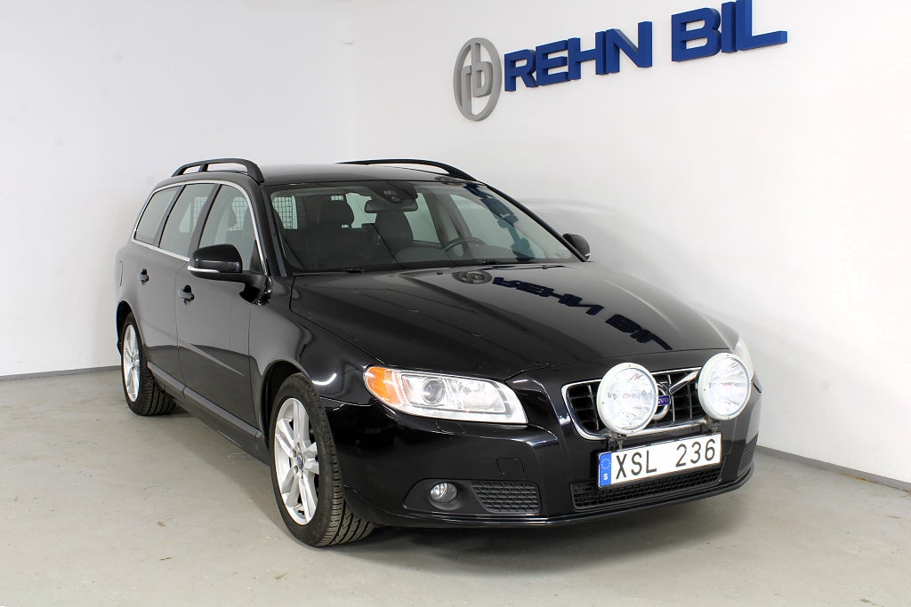 Volvo V70 Polestar Optimering D4 AWD Värmare Drag Läder 215hk