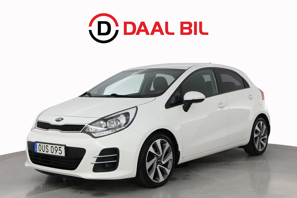 Kia Rio 5-DÖRRAR 1.2 CVVT 84HK GLS MVÄRM B-KAMERA NAV RATTVÄRM