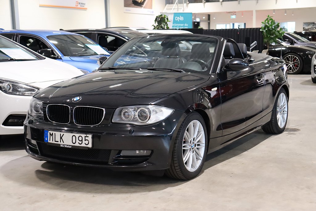 BMW 125 i 218HK Cab Advantage Skinn/Nybesiktigad/Servad