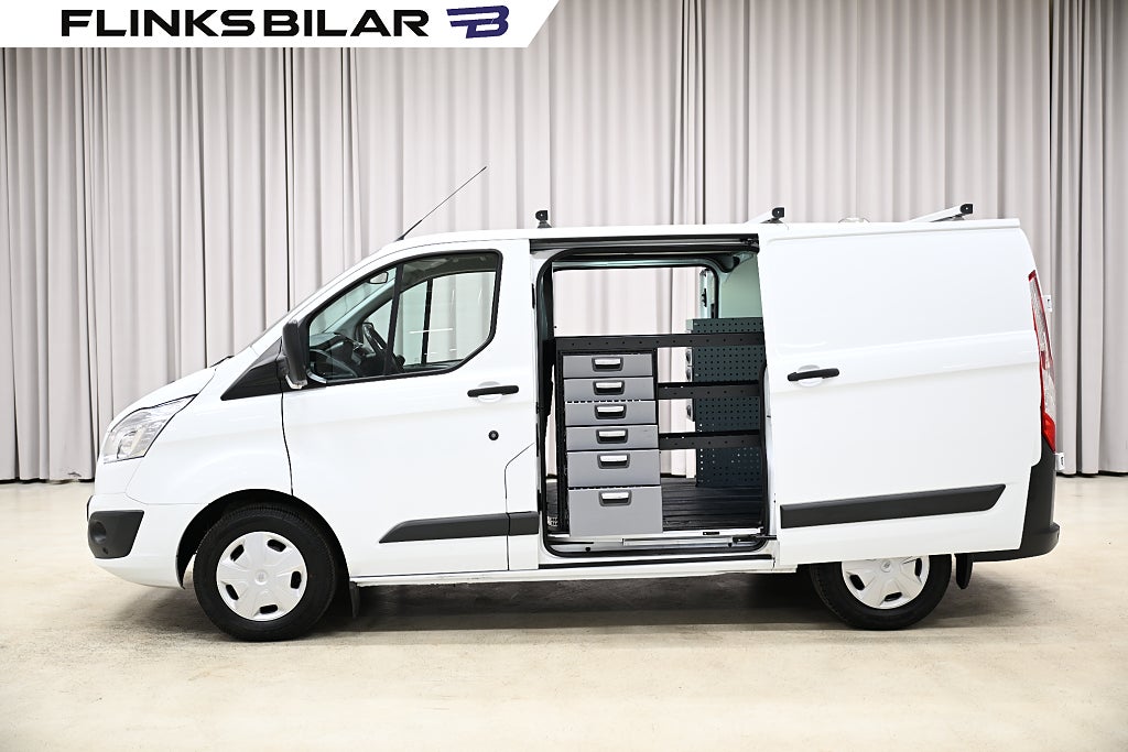 Ford transit Custom 130HK Servicebil|Dubbeldörr|Inredd|NyKamrem|Moms