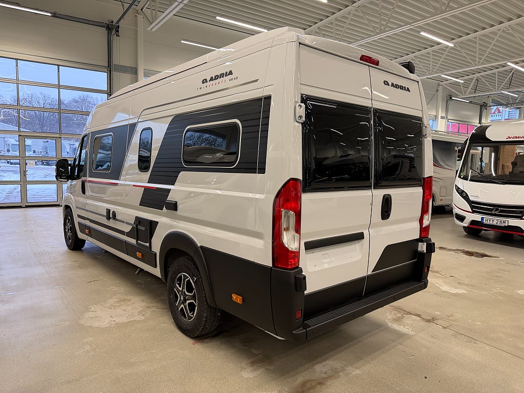 Adria Twin Sports 640 SLB *Långbädd*Taktält*