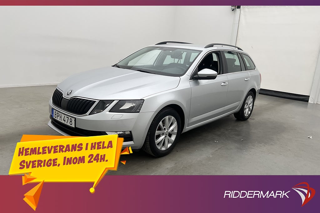 Skoda Octavia Kombi TSI 115hk Ambition Dragkro CarPlay