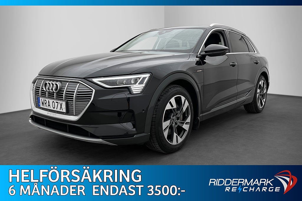 Audi E-Tron 55 Q 408hk Pano Luftfjädring B&O Dragkrok 360°
