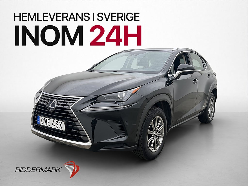 Lexus NX 300h AWD 2.5 AWD 197hk Comfort B-Kamera Halvskinn