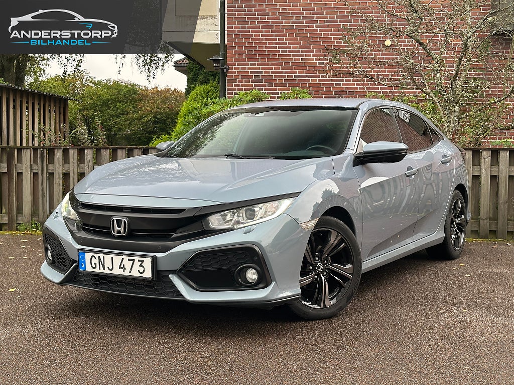 Honda Civic 5-dörrar 1.0 CVT / Elegance / Ny kamrem / SoV