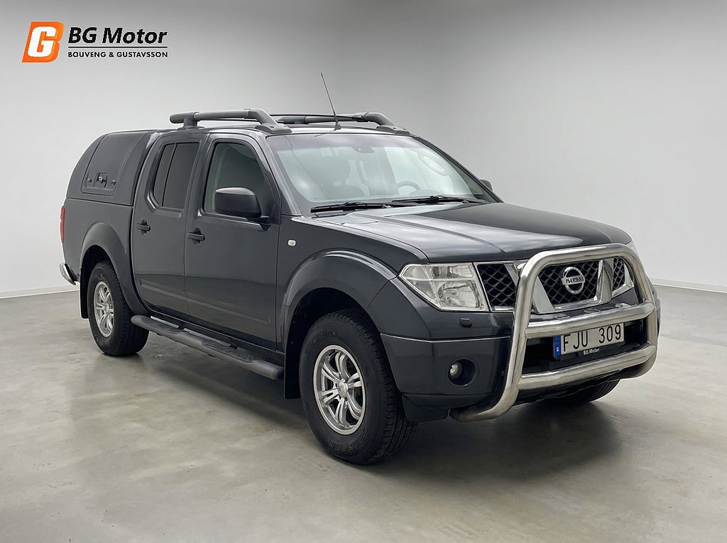 Nissan Navara Dubbelhytt 2.5 171HK dCi 4x4 Aut Drag/Värmare/Nyservad