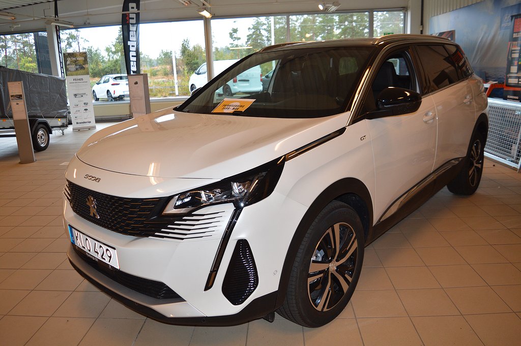 Peugeot 5008 GT 130 HK AUT 7-SITS NU 389 900:- DEMO BIL