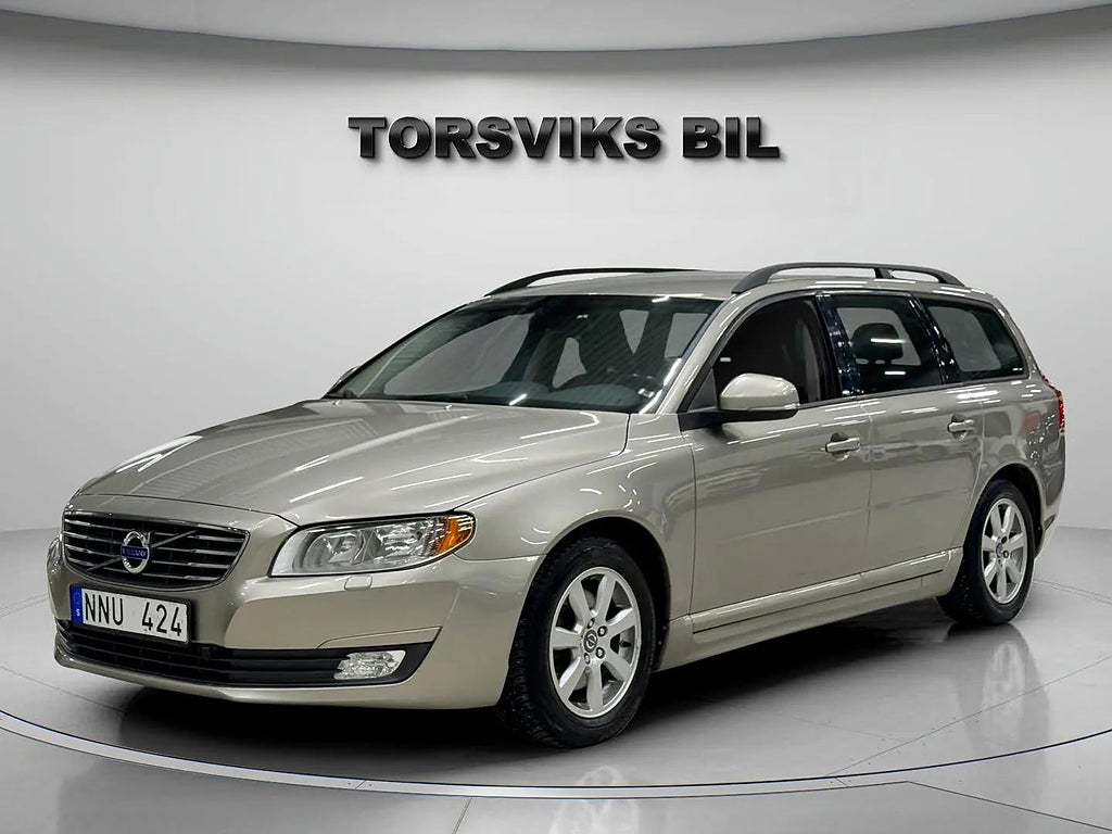 Volvo V70 D2 Geartronic Kinetic 13300 mil Drag Värmare 3 Ägare