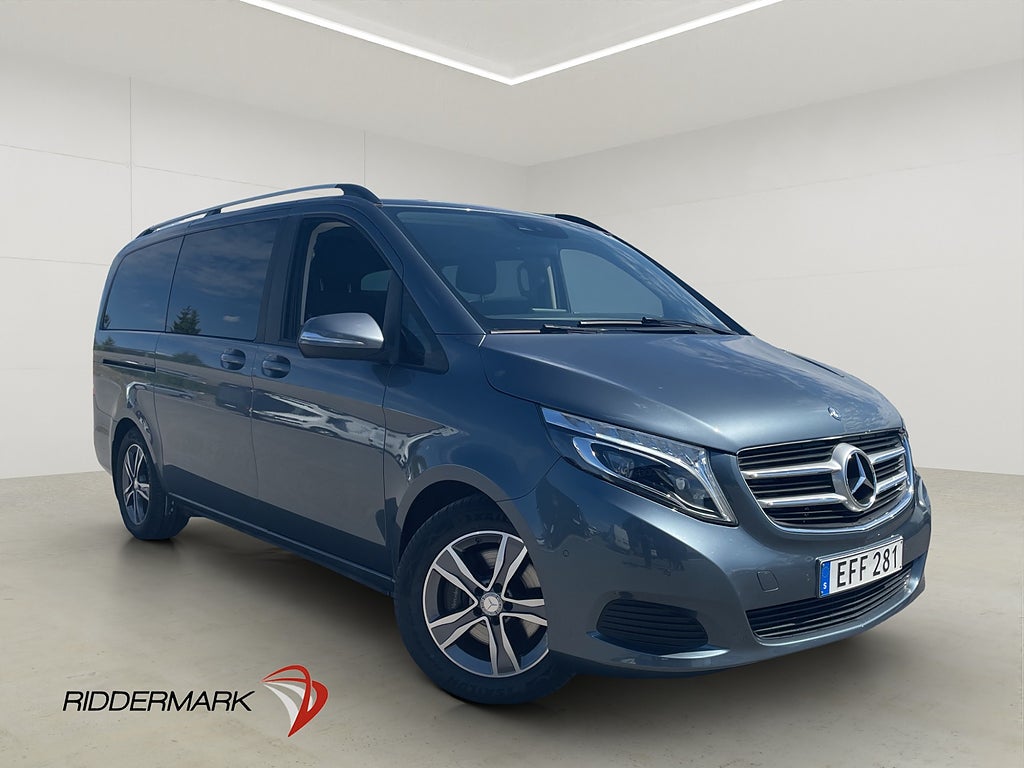 Mercedes-Benz V 220 d Lång Värmare Drag B-Kamera Navi 8-Sits