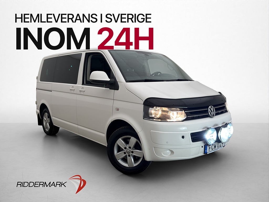 Volkswagen Caravelle M-Värmare PDC Drag Farthållare 9-Sits
