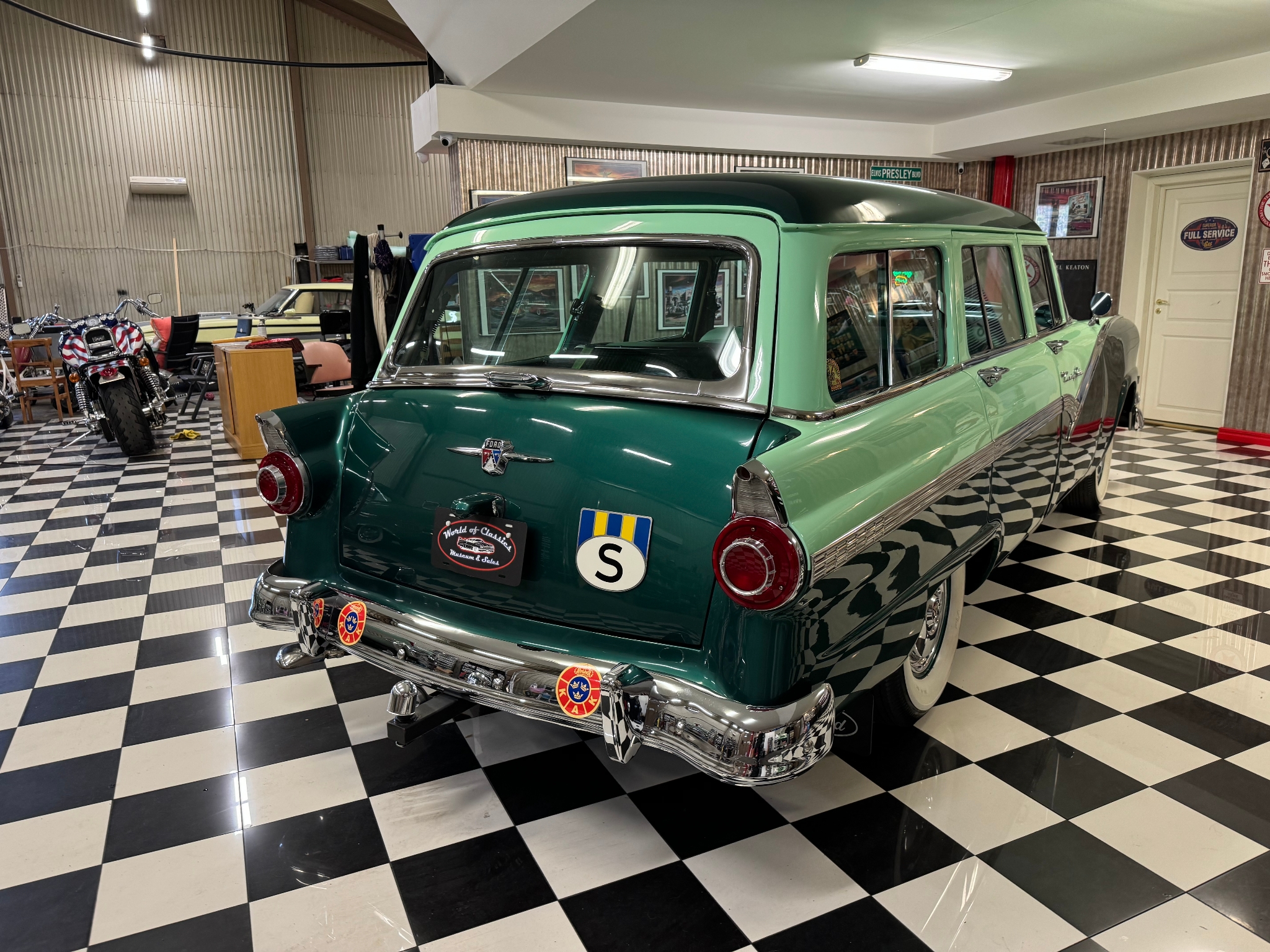 Ford Country Sedan Kombi toppskick -56 1956, bild 6/57