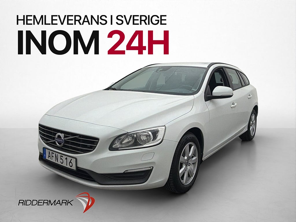 Volvo V60 T3 150hk Limited Edition En-brukare Värmare