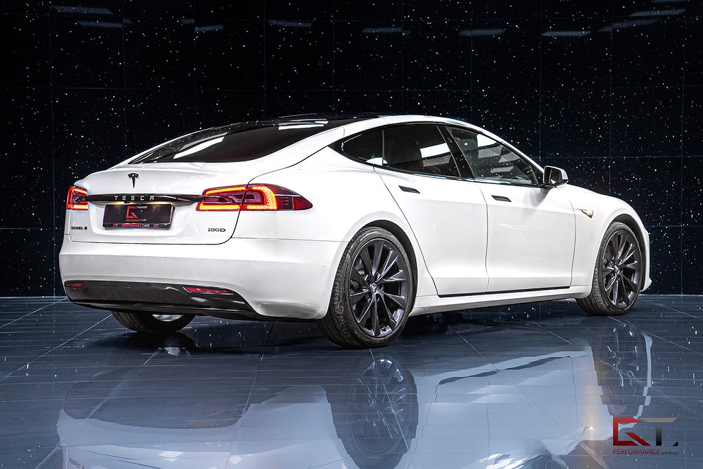 Tesla Model S 100D, 423hk, 2019