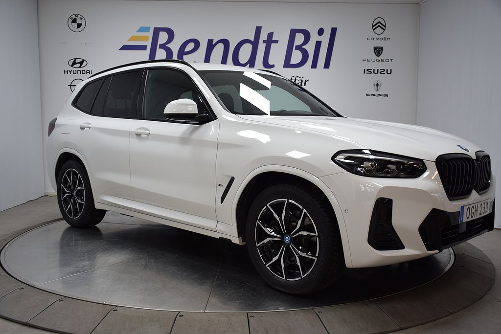 BMW X3 30e xDrive M-sport/ Adaptiv farthållare/ Dragkrok