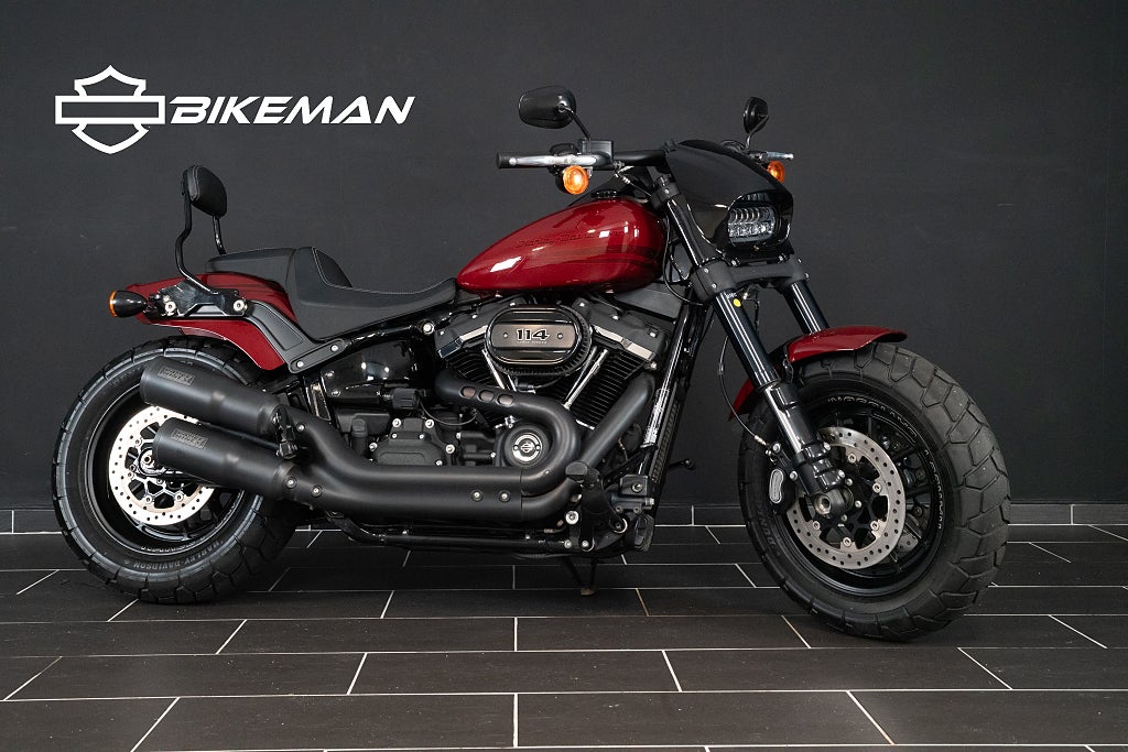 Harley-Davidson Fat Bob V&H Hi-Output Slip-On 