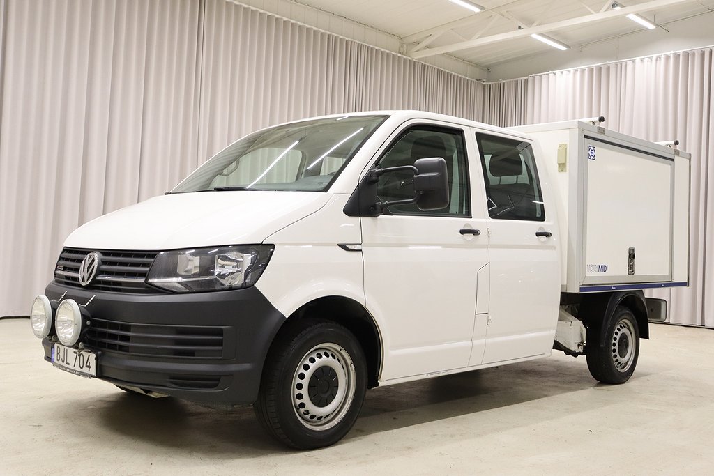 Volkswagen Transporter TDI 4M D-Hytt Kåpa 7400Mil Leasebar