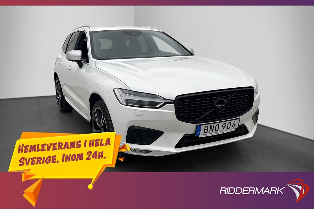 Volvo XC60 Polestar T5 AWD R-Design VOC Värmare 360° Navi