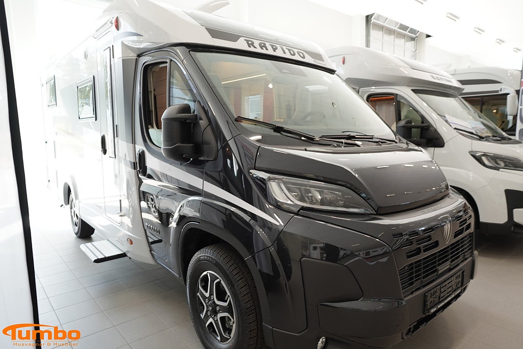 Rapido C55 Night Edition långbäddar Tumbo 60år