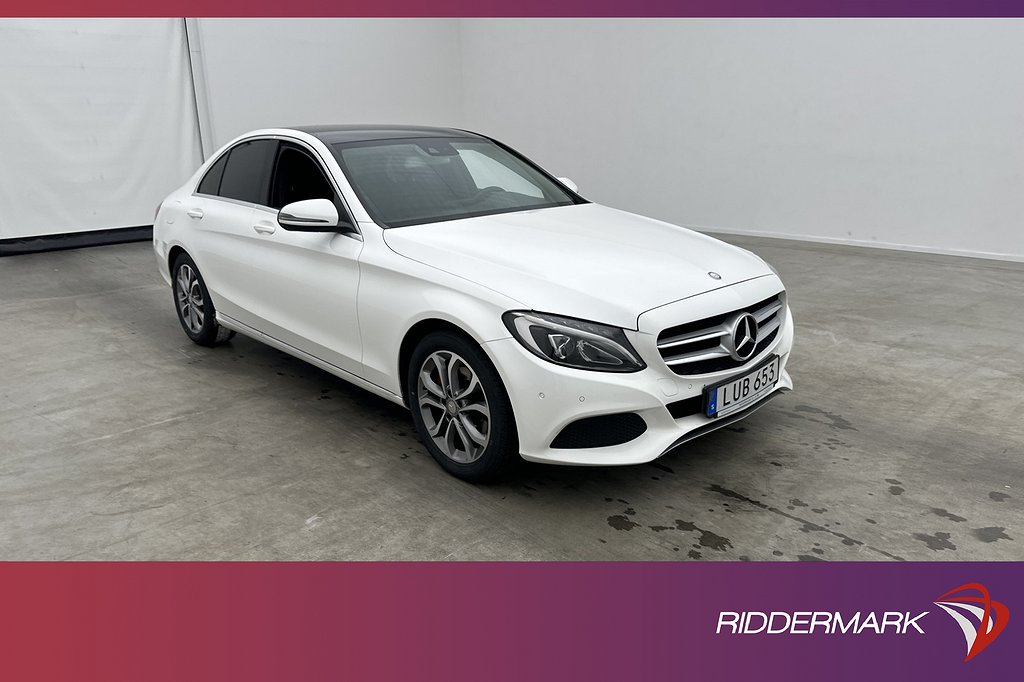 Mercedes-Benz C 220 d 170hk Avantgarde Sensorer Halvskinn