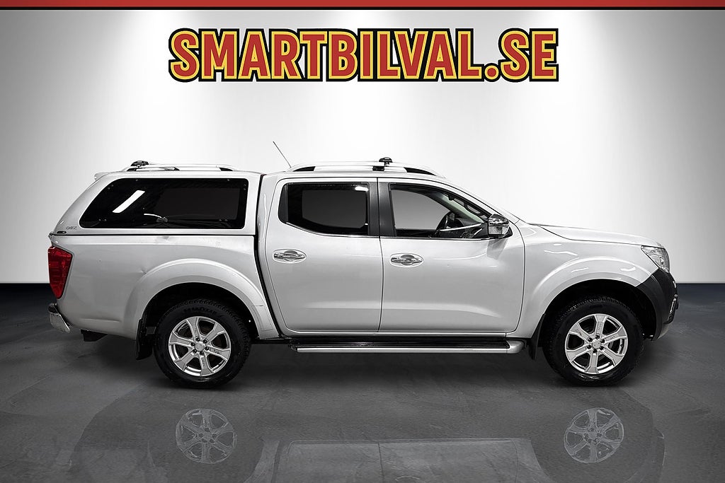 Nissan Navara Dubbelhytt 2.3 dCi 4WD Aut Kåpa Drag MOMSBIL