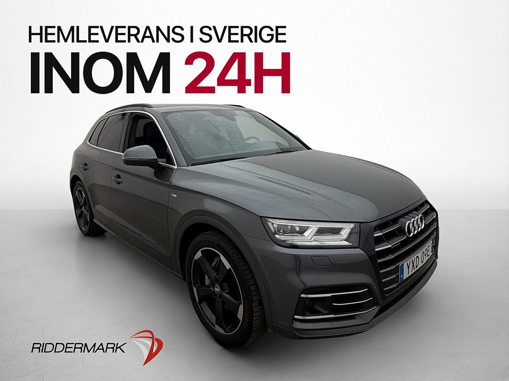 Audi Q5 55 TFSI e Q Luftfjädring Matrix B&O Cockpit Kamera