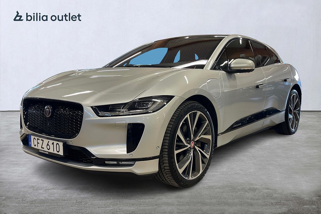 Jaguar I-Pace EV400 HSE/Luftfjädring/HUD/Pano/Skinn/MOMS