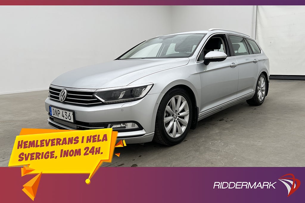 Volkswagen Passat SC 2.0 TDI 150hk D-Värm Kamera Drag Skinn