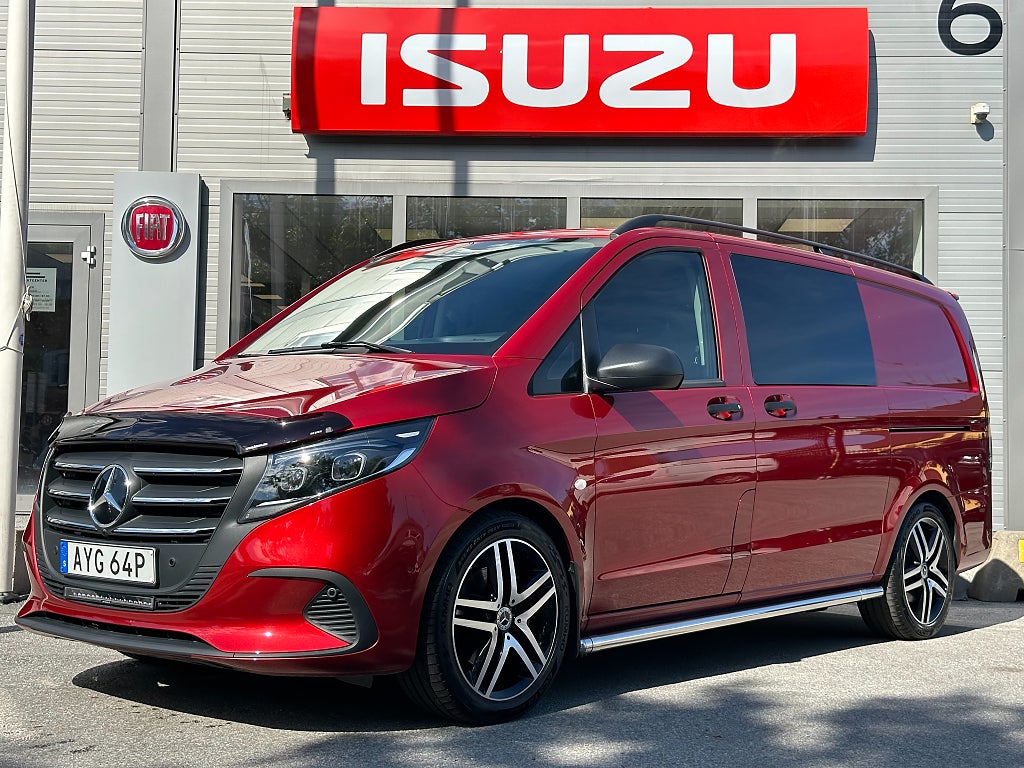Mercedes-Benz Vito Mixto 124 CDI 4x4 | 5-sits | Värme i skåpet | Helskinn