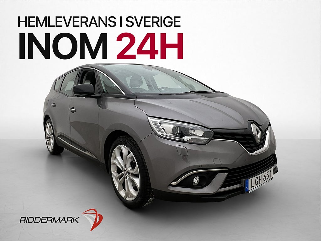 Renault Grand Scénic 1.3 TCe 140hk 7 Sits P-Sensorer Navi