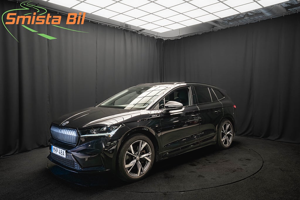 Skoda Enyaq iV 80x SPORTLINE KAMERA ELSTOL MINNE KEYLESS 1-ÄGARE MOMS