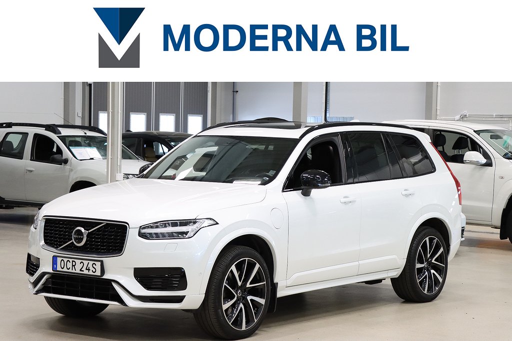 Volvo XC90 T8 RECHARGE AWD R-DESIGN PANO H/K DRAG 7-SITS 