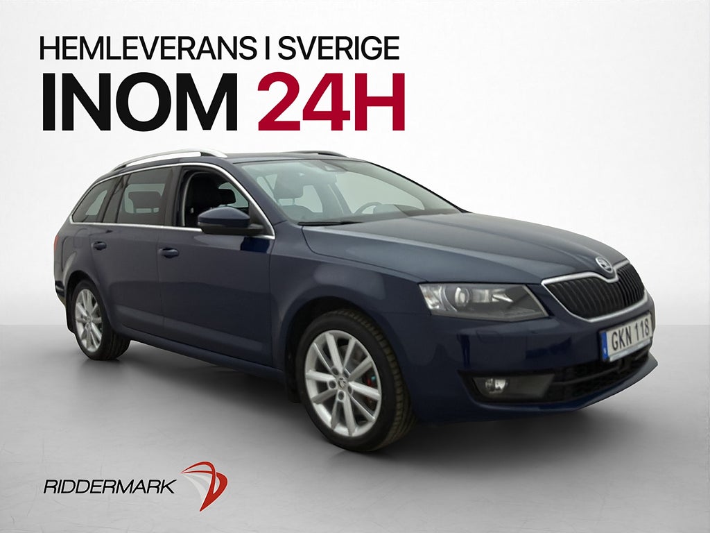 Skoda Octavia TDI 4x4 Style Canton D-Värmare Kamera Dragkrok