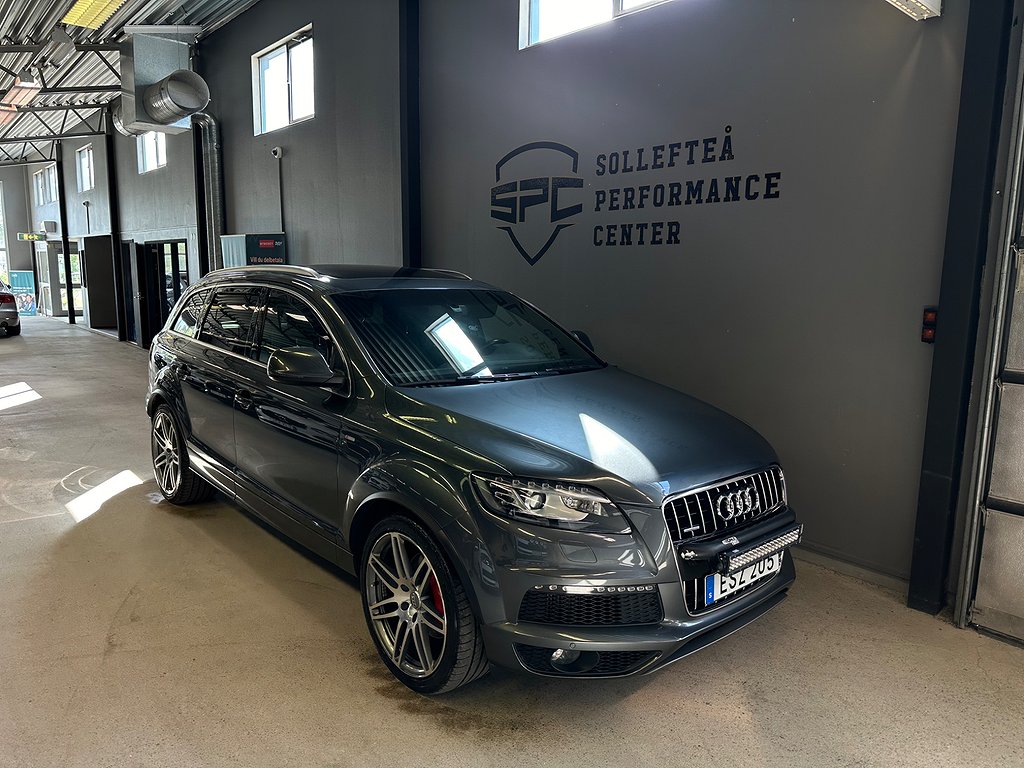 Audi Q7 3.0 TDI quattro TipTronic S Line LÅGMIL / D-värm