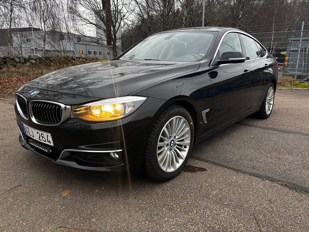 BMW 320 D 184Hk GT Luxury Line SoV-Hjul Euro6 Sv-Såld