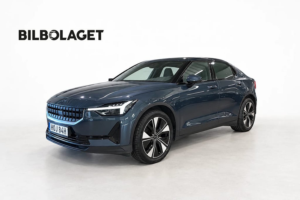 Polestar 2 Long R Single 78kWh Plus Drag Panorama H/K Kamera