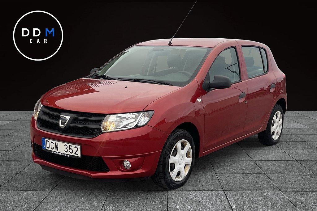 Dacia Sandero 0.9 TCe 0,5L/MIL 1-BRUKARE M-VÄRM DRAG NYBES 