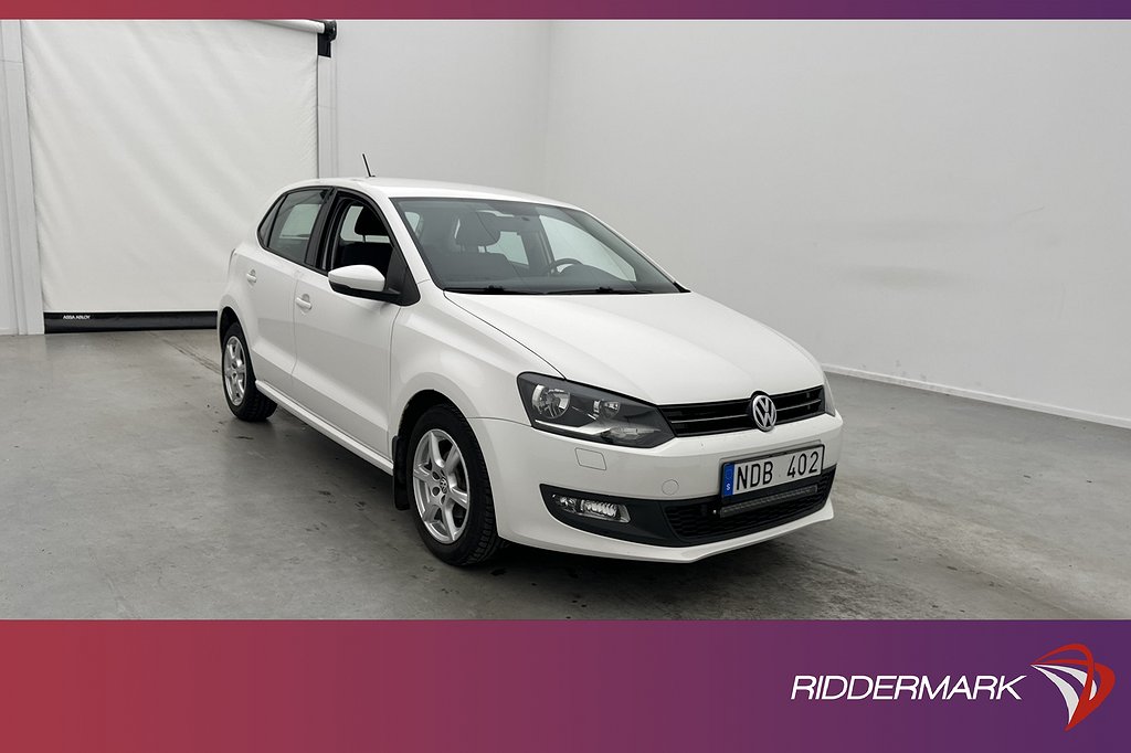 Volkswagen Polo 1.2 TSI 90hk Comfortline M/K-Värm 0,51l/Mil