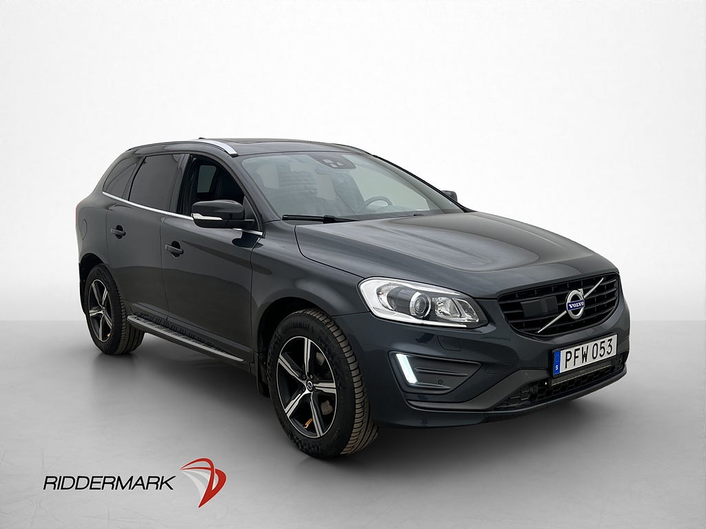 Volvo XC60 D4 R-Design Pano Adpt-fart Läder Värm Rattvärme